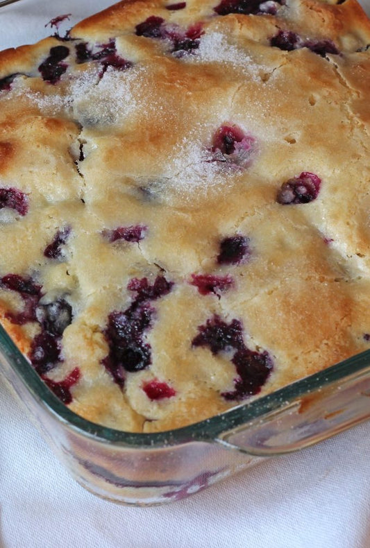 3 Piece Food Recipes: Blueberry Pancake Bake