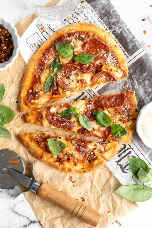 3 Piece Food Recipes: Naan Pizza