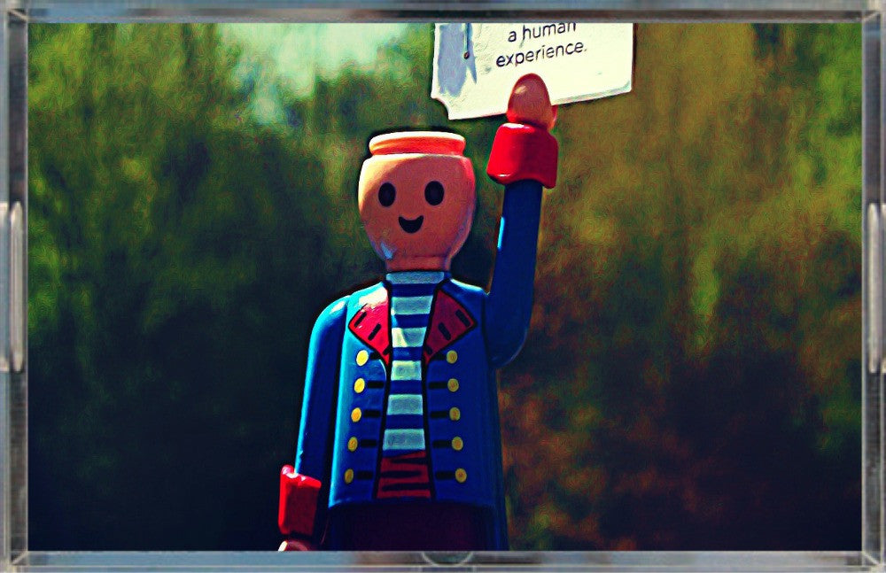 Headless Revolutionary No. 1 Acrylic Tray