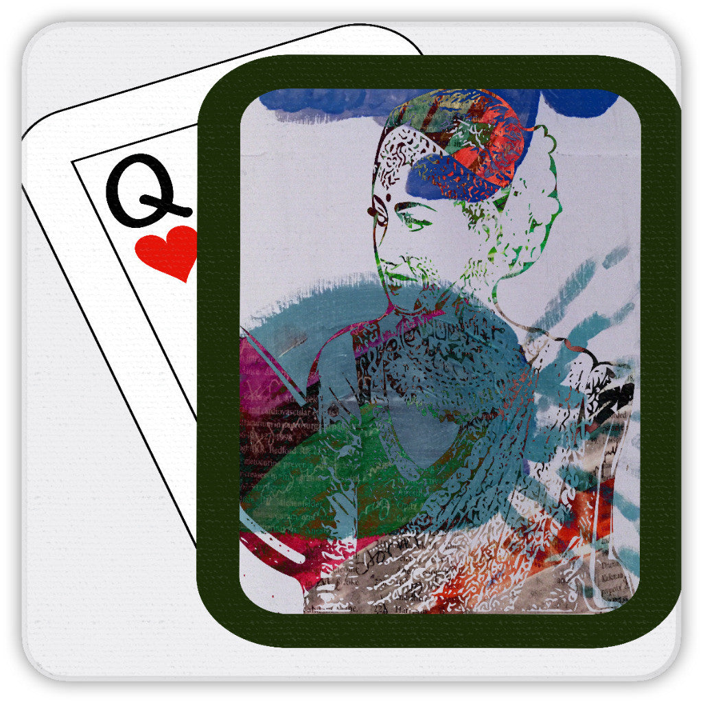 Play Your Hand...Watch Your Back No. 3 Coaster Set