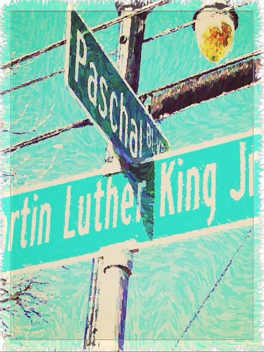 The Corner No. 3 Woven Blanket