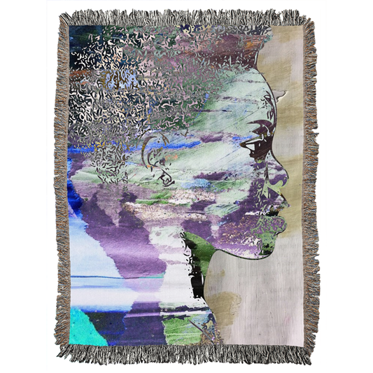 Don't Look Back Woven Blanket