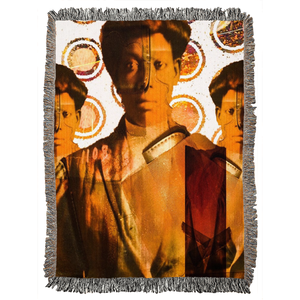 Computer Love Woven Blanket