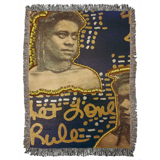 The Motto Woven Blanket
