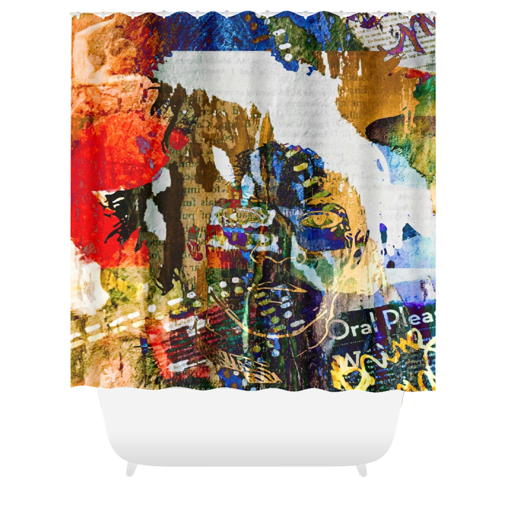 Tease Me...Please Me...Love Me Shower Curtain