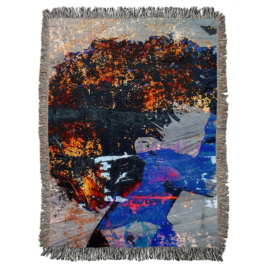 Blue Magic Woven Blanket