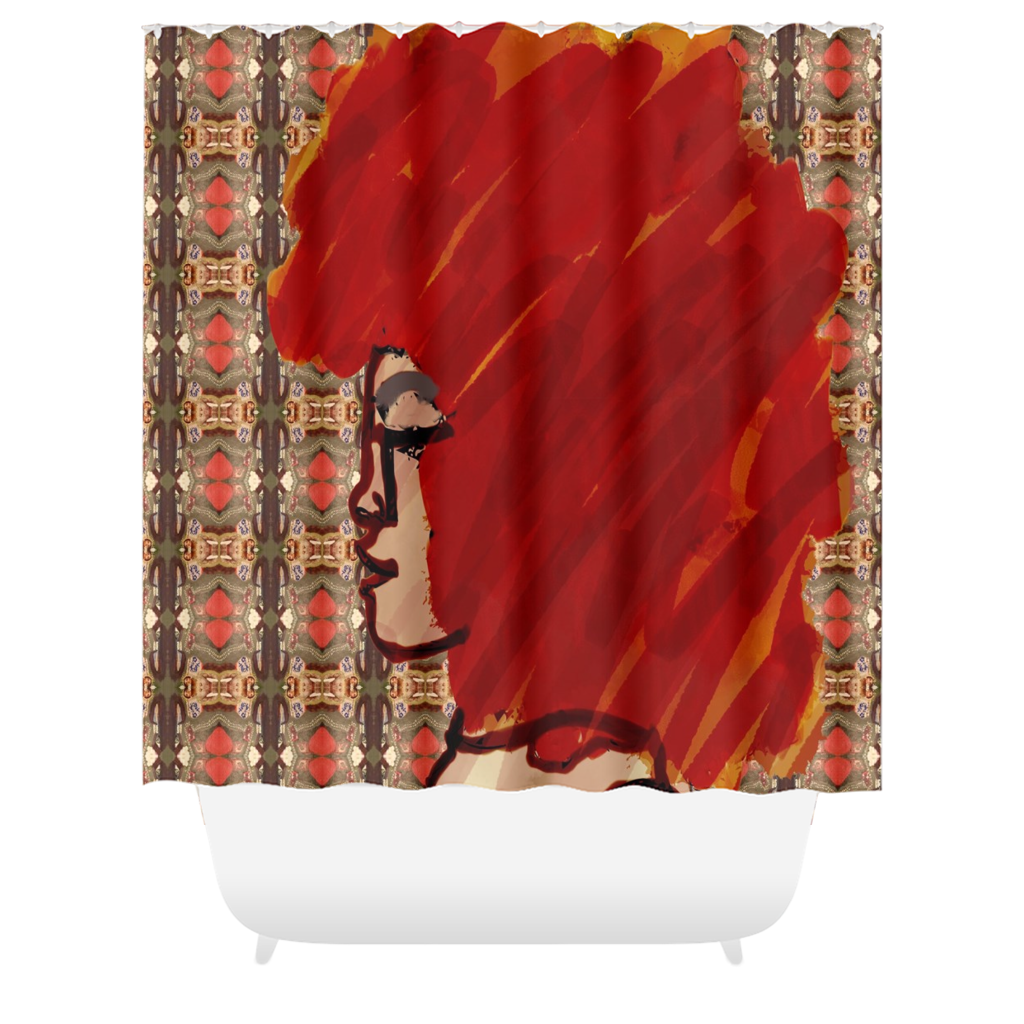 Woo Shower Curtain