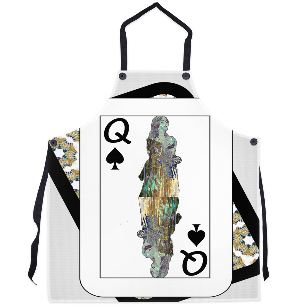 Play Your Hand...Queen Spade No. 3 Apron