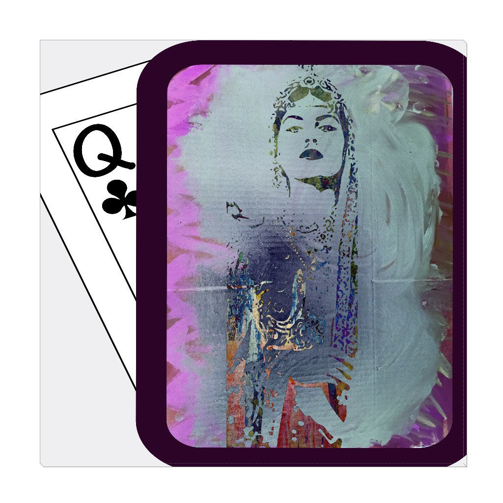 Play Your Hand...Watch Your Back No. 1 Wrapped Canvas