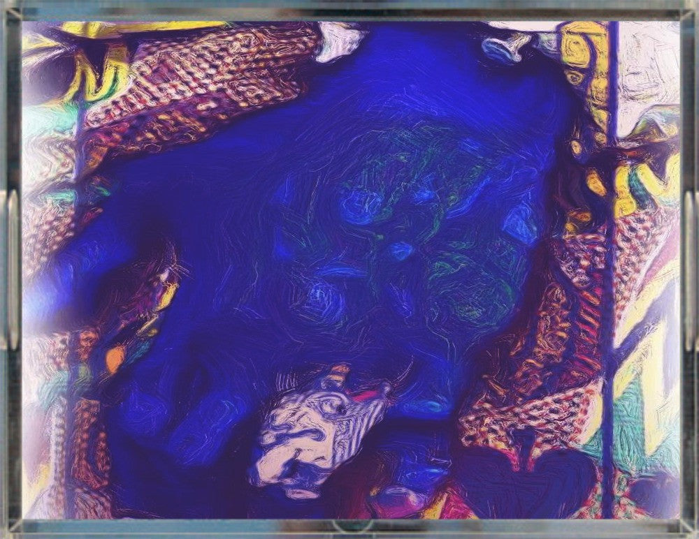 Play Your Hand Acrylic Tray