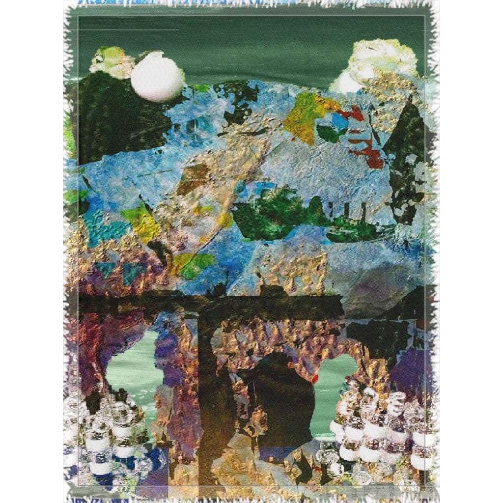 The World is Yours Woven Blanket