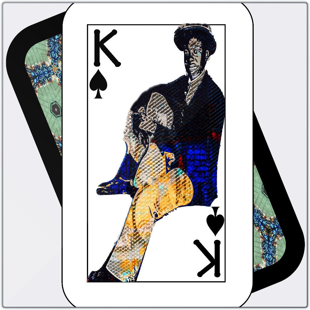 Play Your Hand...King Spade No. 1 Metal Print