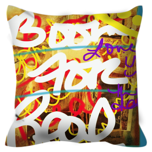 BOOM 3000 Throw Pillow