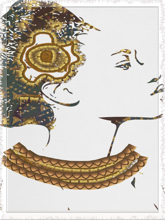 Queen Things No. 3 Woven Blanket