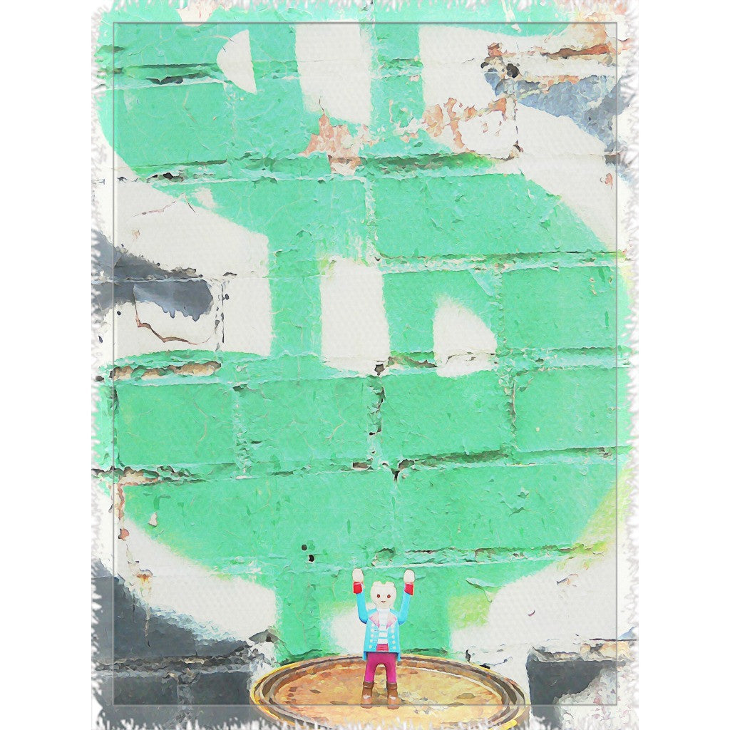 Headless Revolutionary No. 5 Woven Blanket