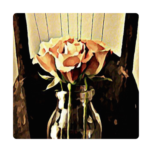 A Rose is still a Rose Pouf