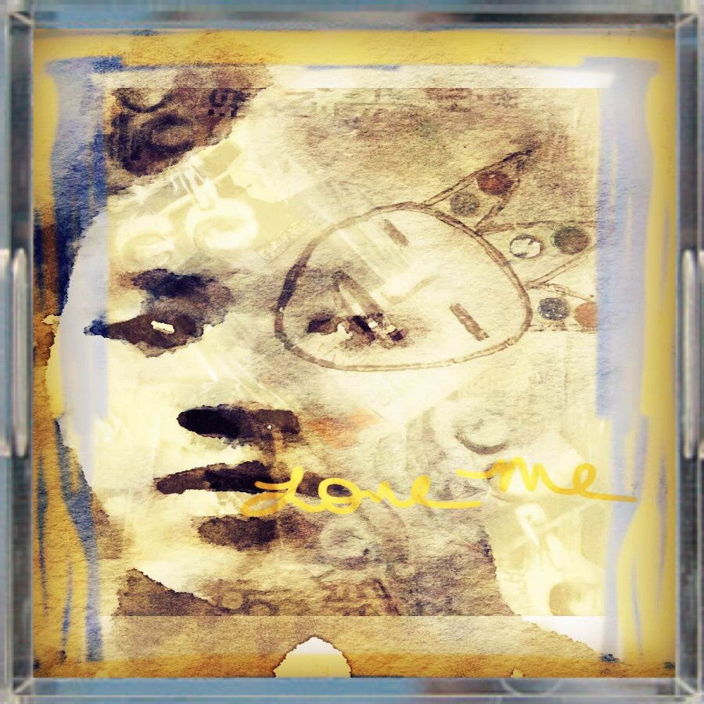 Listen to the Woman Acrylic Tray
