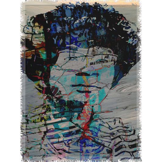 Unbought and Unbossed Woven Blanket