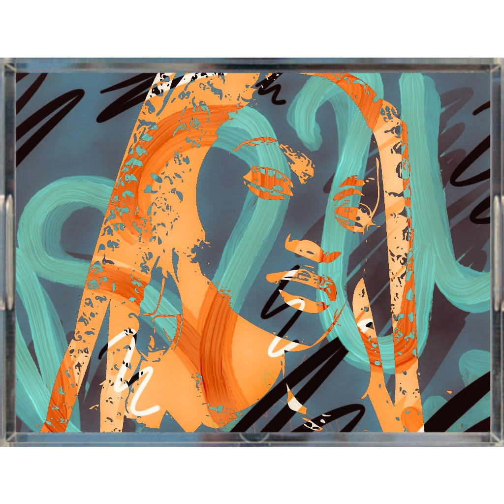 I Love You Jody No. 2 Acrylic Tray
