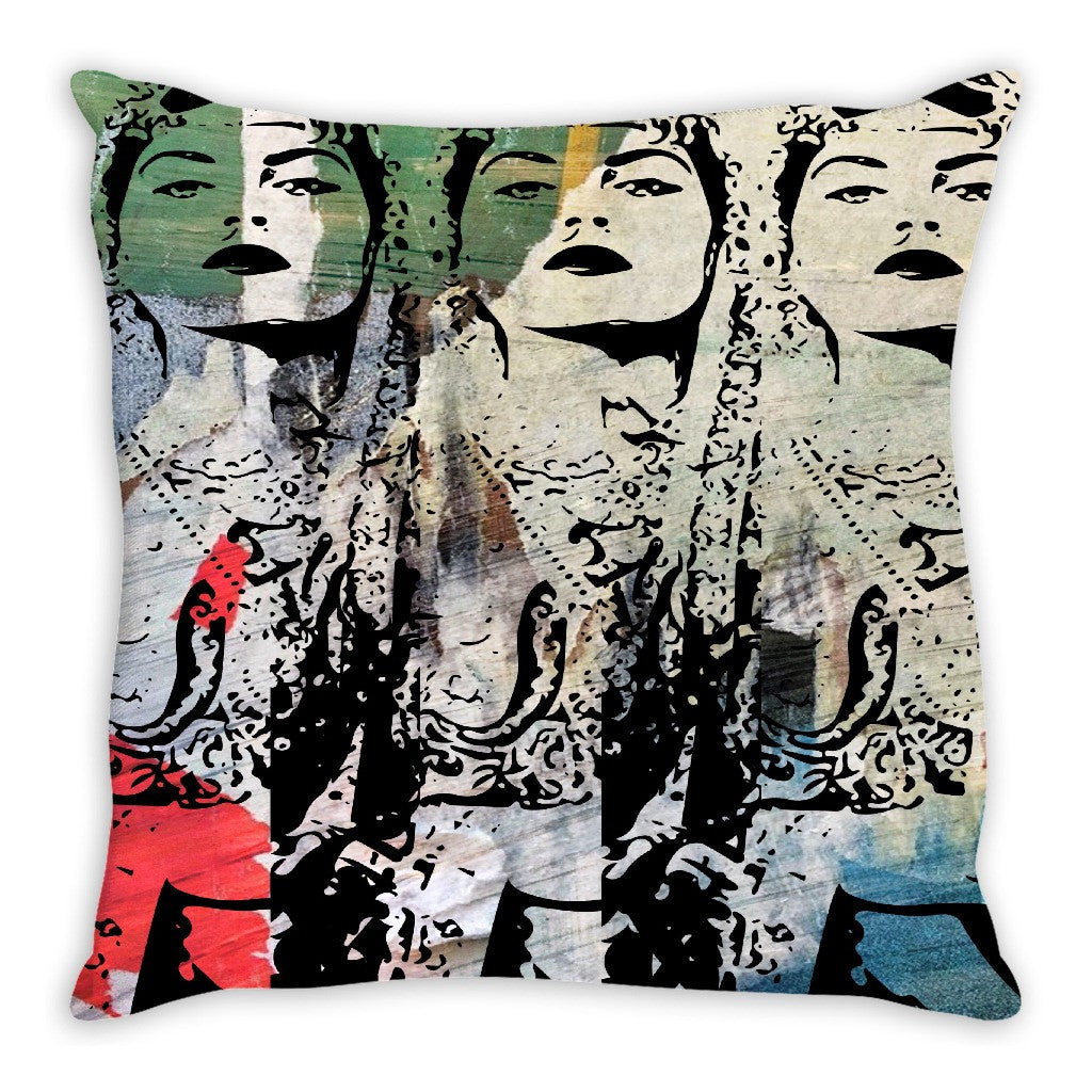 They Learned to Swim Throw Pillow