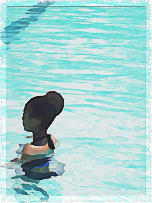 Deep End No. 2 Woven Blanket