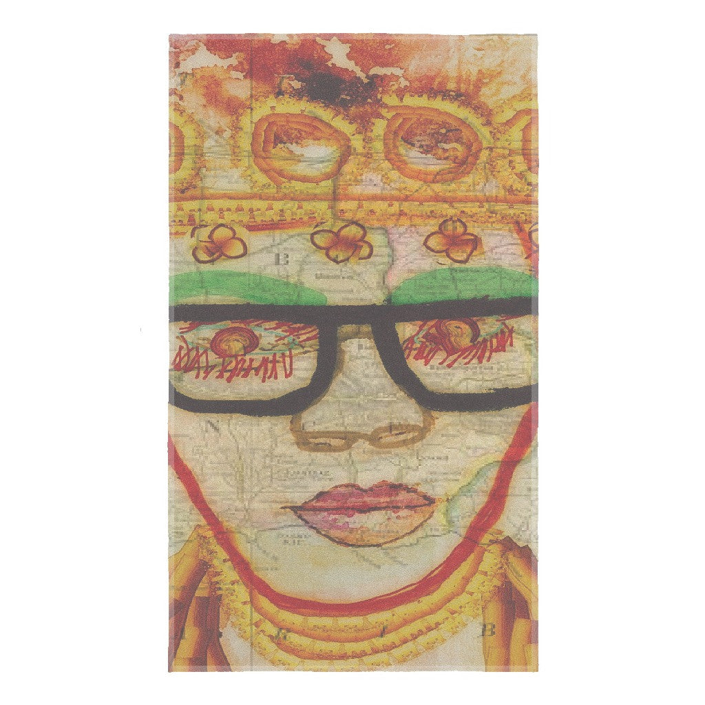 Been Around The World Tea Towel