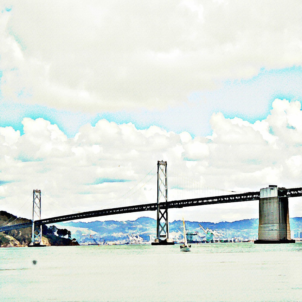 The Bridge Canvas Poster