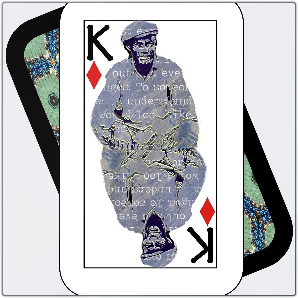 Play Your Hand...King Diamond No. 1 Metal Print