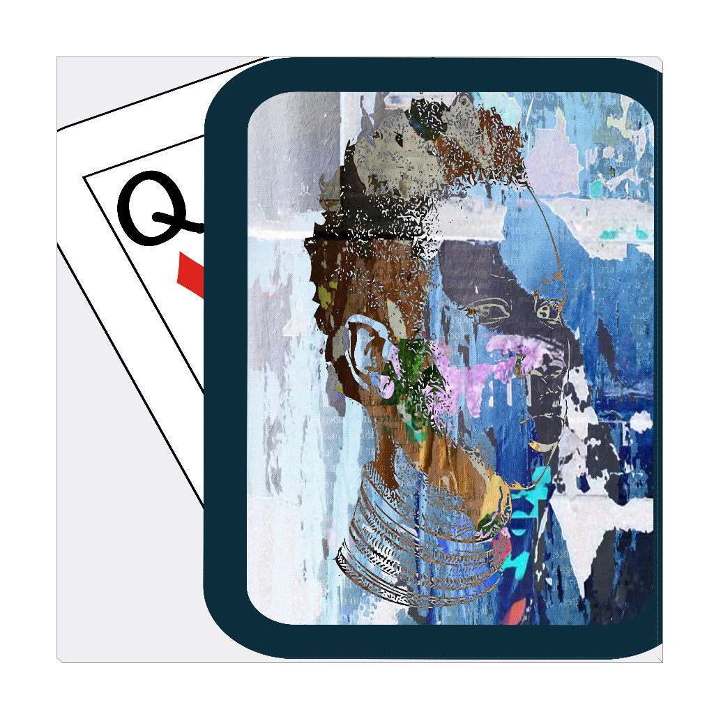 Play Your Hand...Watch Your Back No. 2 Wrapped Canvas