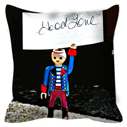 Headless Revolutionary No. 2 Throw Pillow