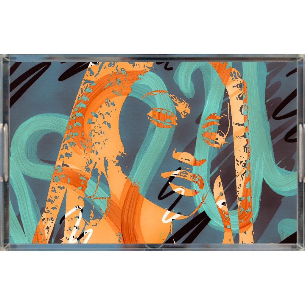I Love You Jody No. 2 Acrylic Tray