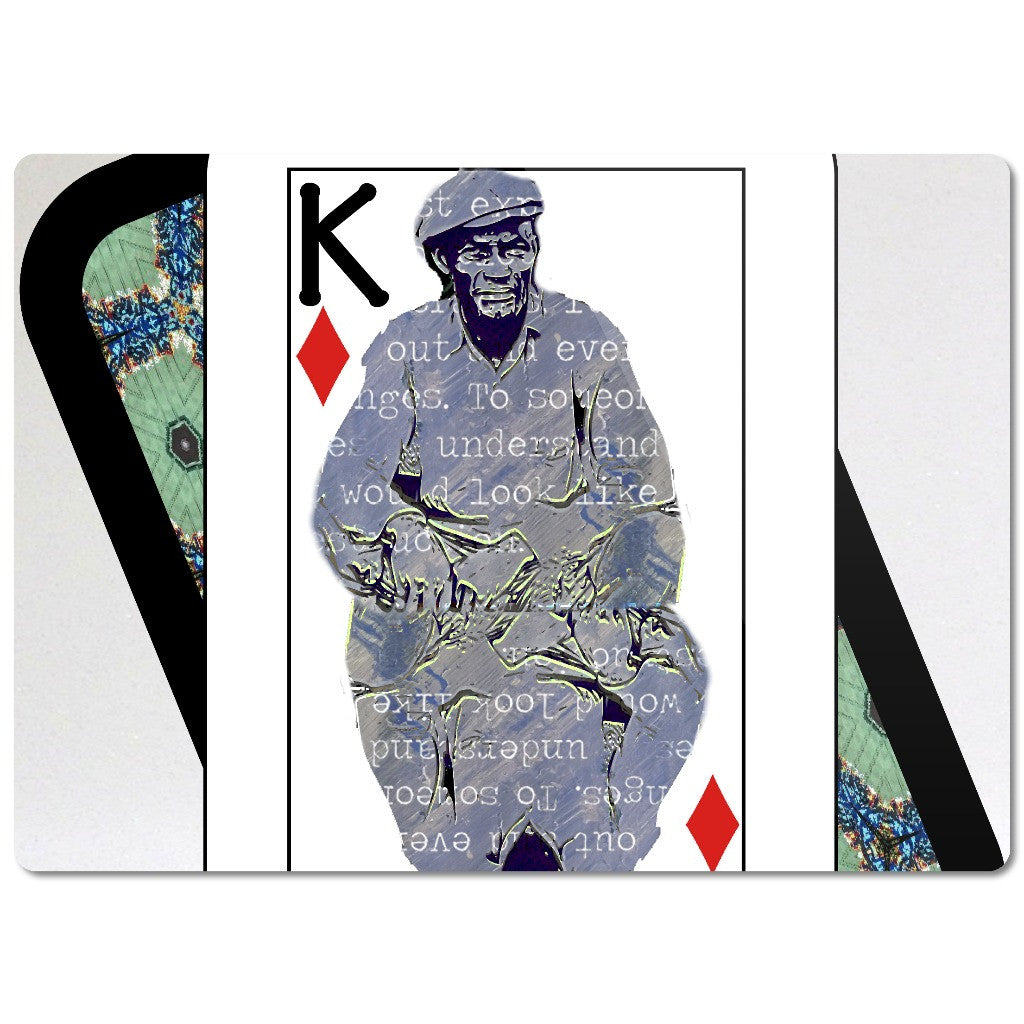 Play Your Hand...King Diamond No. 1 Glass Cutting Board