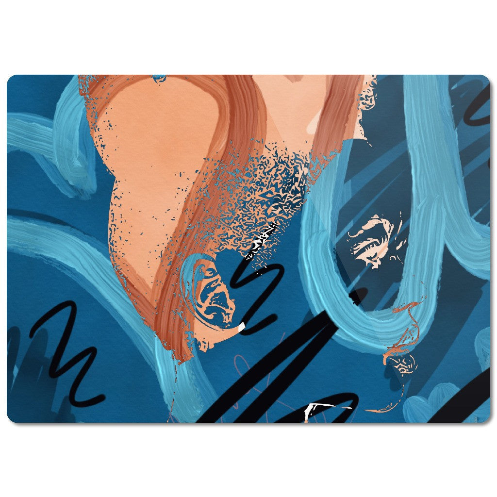 I Love You Jody No. 1 Glass Cutting Board