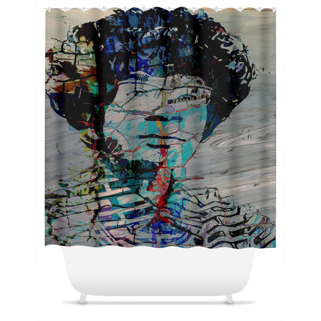 Unbought and Unbossed Shower Curtain