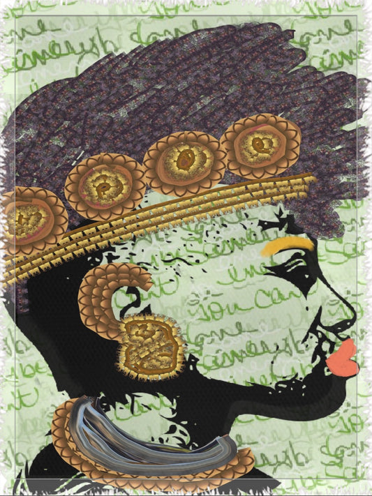 Queen Things No. 4 Woven Blanket