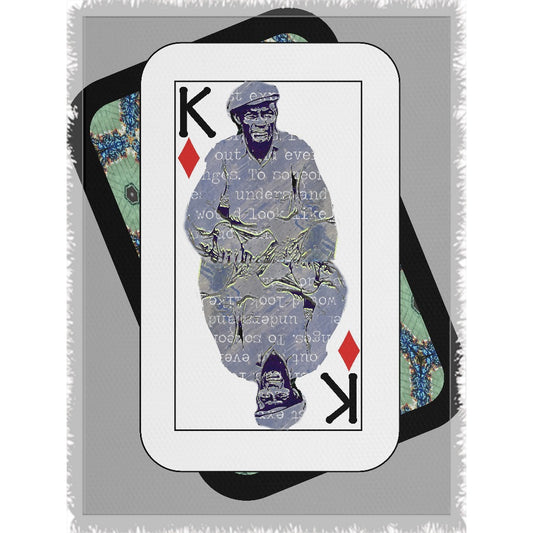 Play Your Hand...King Diamond No. 1 Woven Blanket