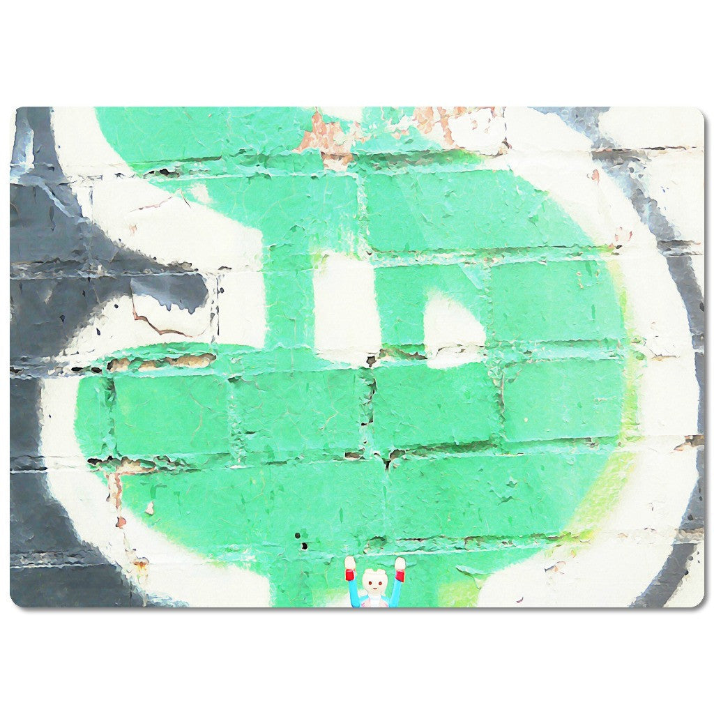 Headless Revolutionary No. 5 Glass Cutting Board