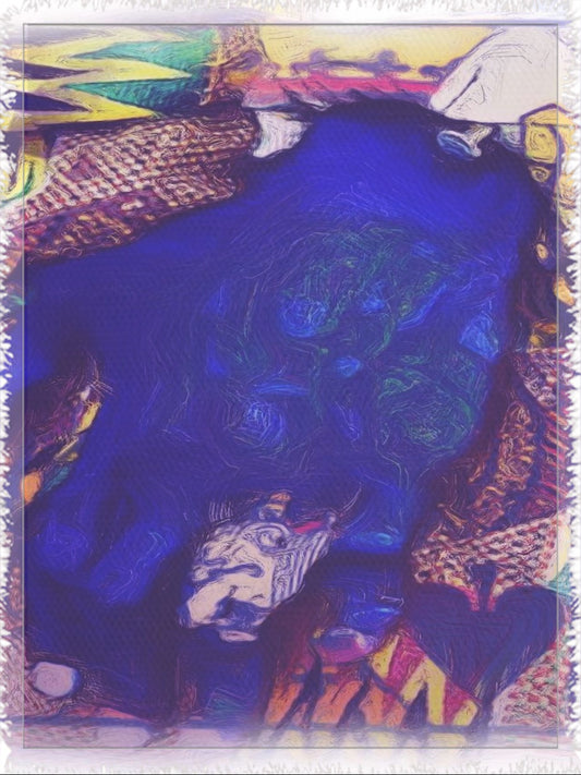 Play Your Hand Woven Blanket