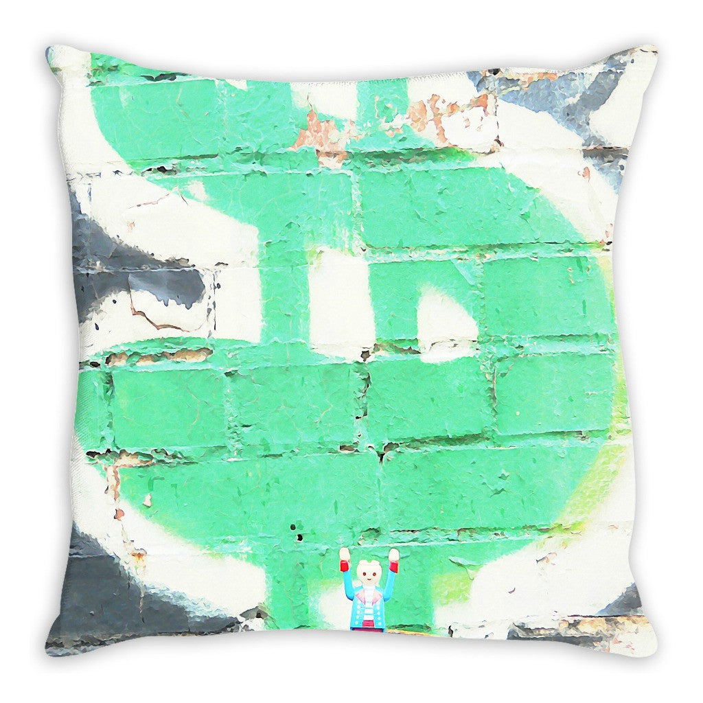 Headless Revolutionary No. 5 Throw Pillow