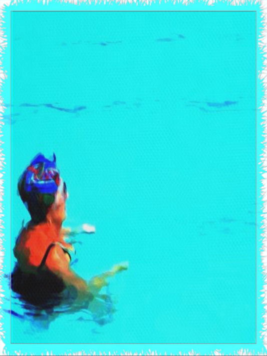 Deep End No. 1 Woven Blanket