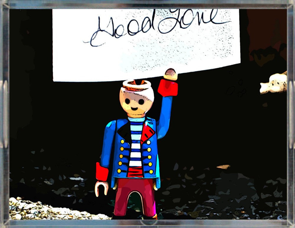 Headless Revolutionary No. 2 Acrylic Tray