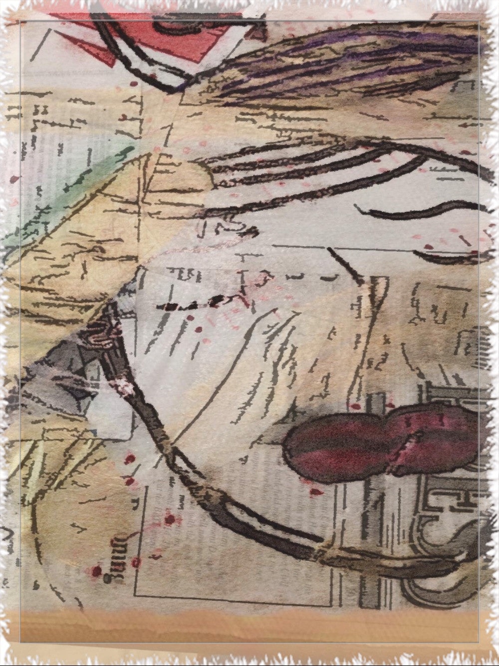 Word on the Curb Woven Blanket