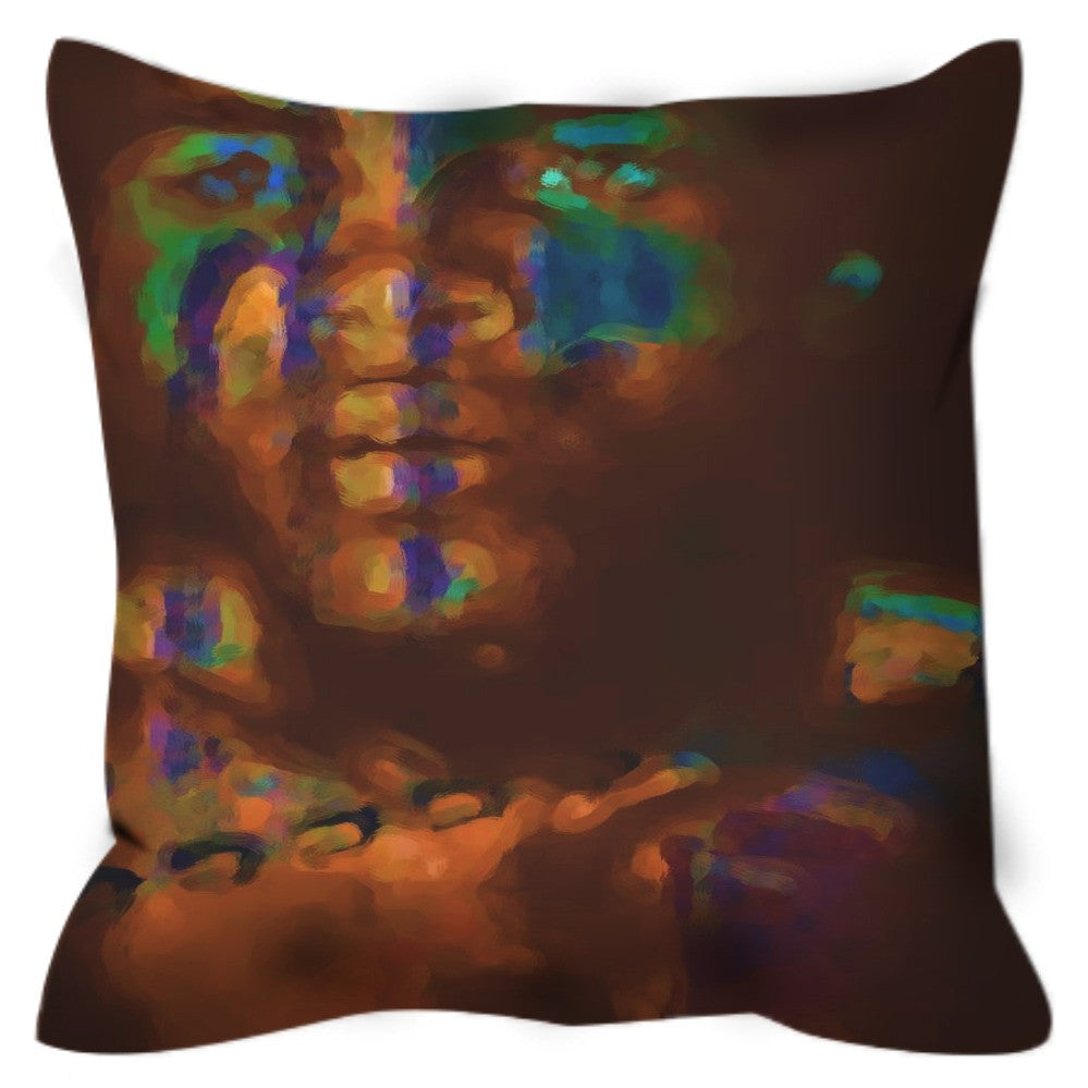 Through the Looking Glass Throw Pillow