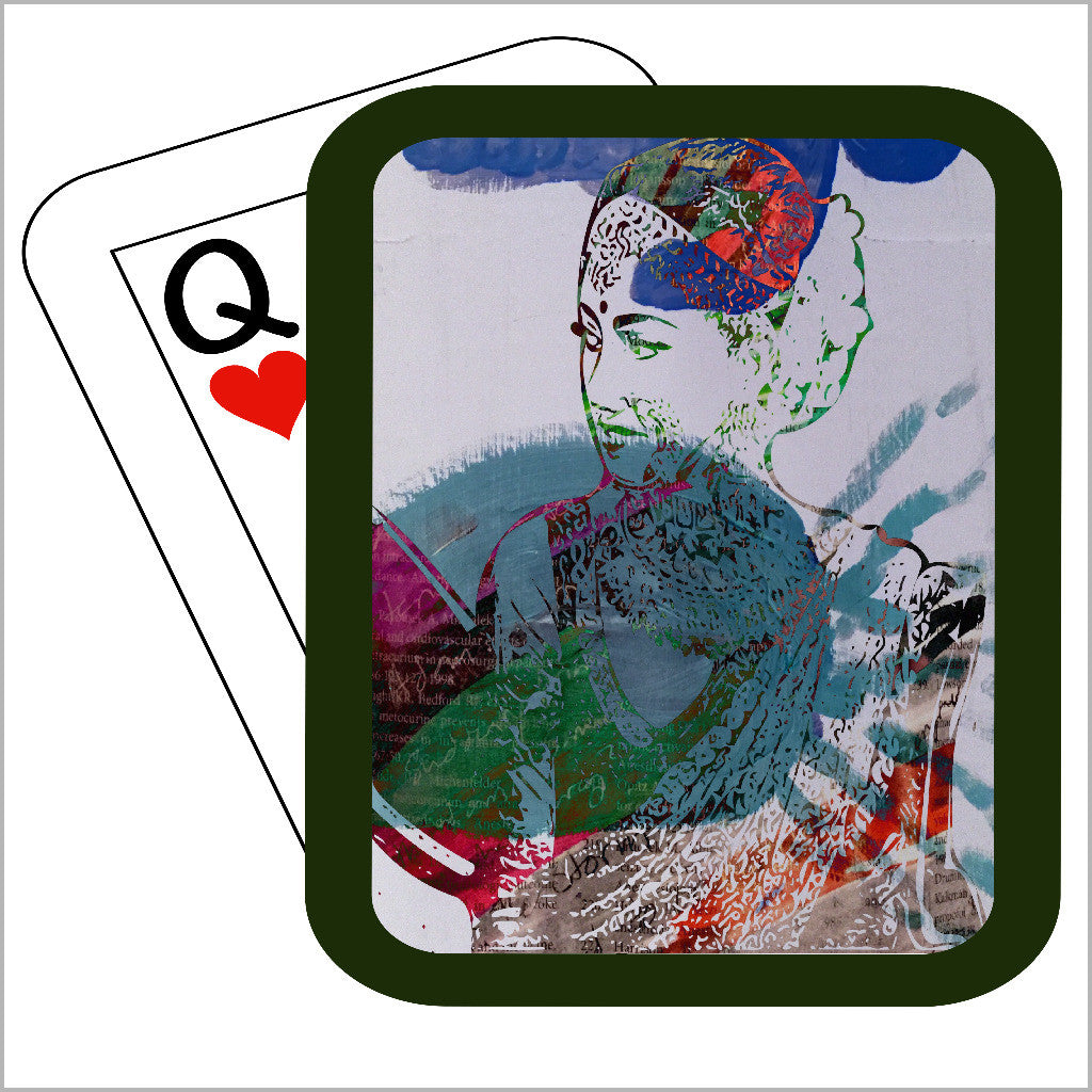 Play Your Hand...Watch Your Back No. 3 Canvas Poster