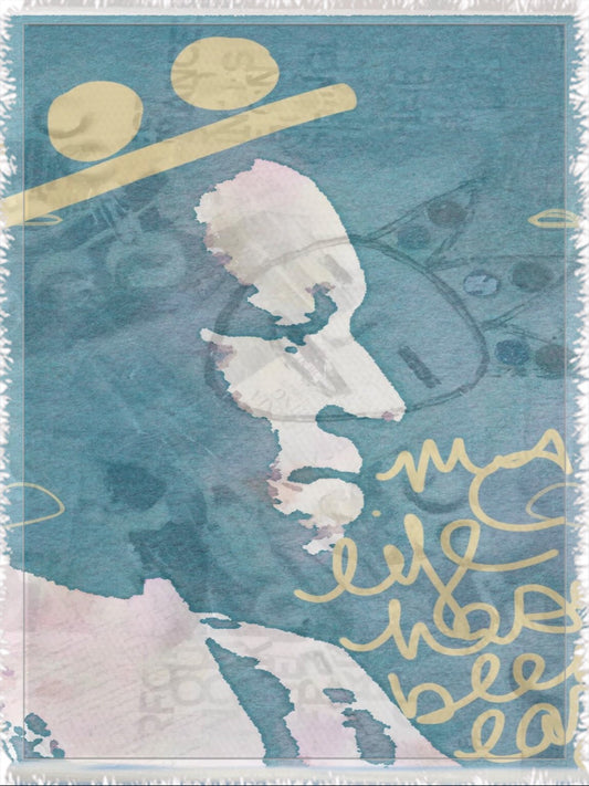 Crystal Stair Woven Blanket