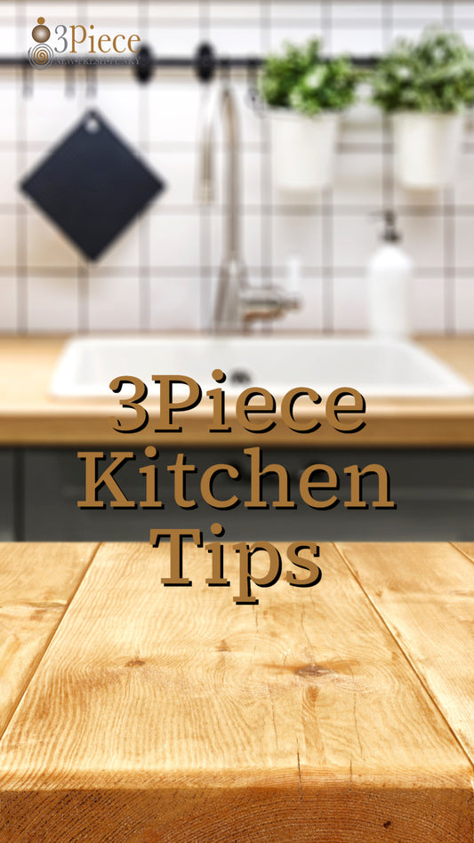 3 Piece Kitchen Tips: Meal Prepping - Zhuzh