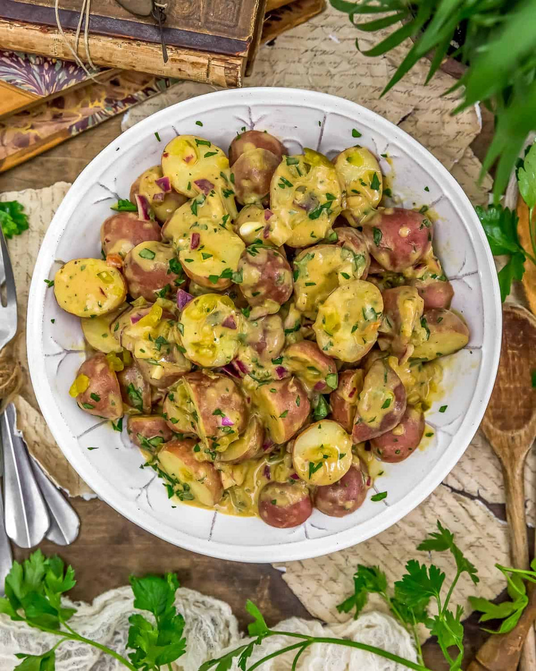 3 Piece Food Recipes:  Potato Salad