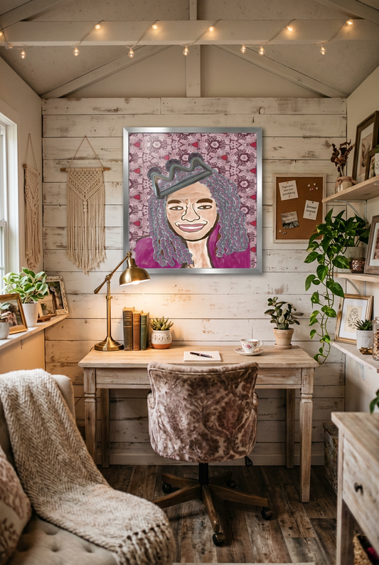 Queen Things No. 6 Metal Print