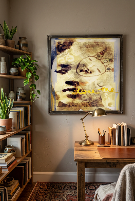 Listen to the Woman Mixed Media Wrapped Canvas