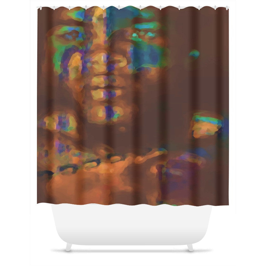 Through The Looking Glass Shower Curtain
